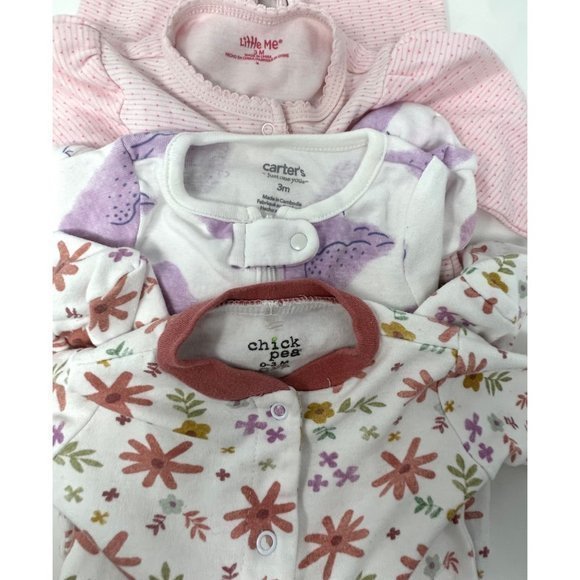 Baby Clothes‎ - 3 Sleepers - Like New - Size 3 Month - Picture 5 of 5